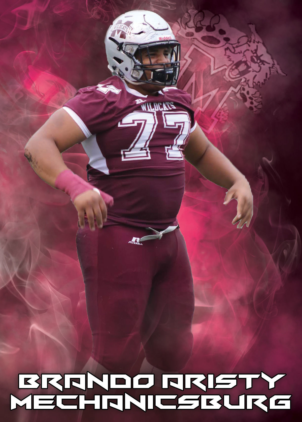 First Team: Brando Aristy, Mechanicsburg